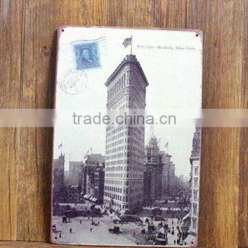 2014 manufacturers sell New York city Flat Iron Building artist painting