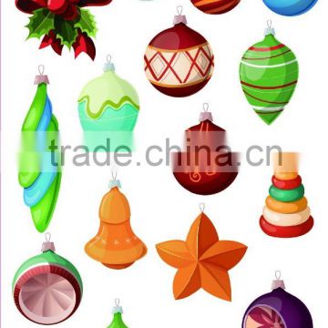 Christmas Day Children's Gift Shining Adhesive DIY Sticker