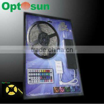 Blister packaging rgb led strip set 5050