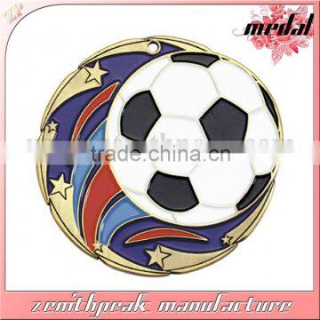 custom gold football medals