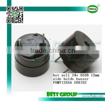 hot sell 24v 85DB 12mm side holde buzzer FBMT1285A SERIES