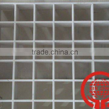Metal decorative open cell grid ceiling
