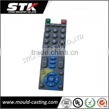 Hot Pressing Molding Rubber Remote Control Keyboard Plate photo-5