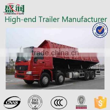 dump trucks tipper trailer from shandong shengrun automobile co., ltd.