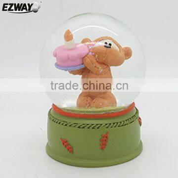 wedding decoration resin souvenir water globe