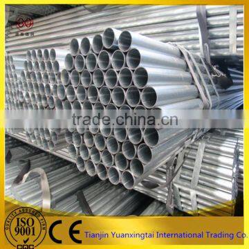 ERW schedule 40 pipe,galvanized painted or oil surface,two ends of screw thread
