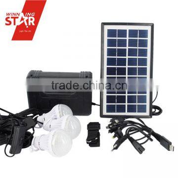 Home Solar Power System Indoor LED Lighting System Portable Solar Light Kit