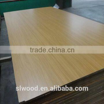 4'*8' sheet one side laminated color plywood/MDF for furniture