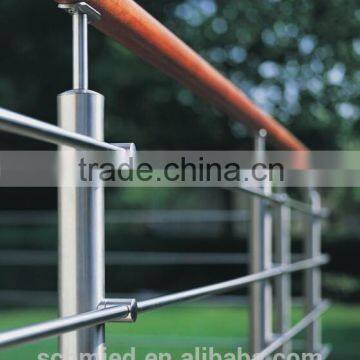China Supplier Prices Inox Railings for Balconies Stainless Steel Corssbar Holder Bar Holder photo-4