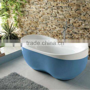 bathtub,oval bathtub,artistic spa tub,colorful