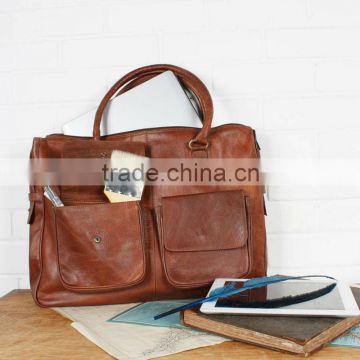 Leather Weekend Bag