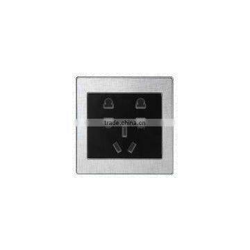 7pole uk wall outlet socket