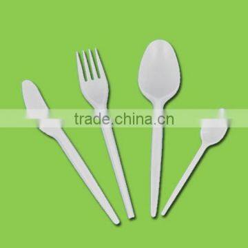 disposable cheap plastic cutlery pp medium weight plastic cutlery