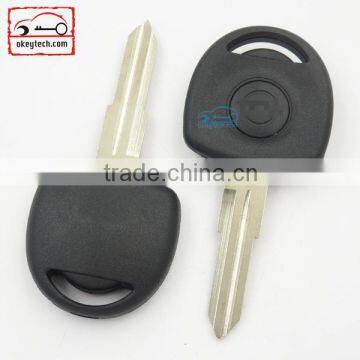 Okeytech Opel transponder chip key shell blank with right blade with logo transponder chip key blank opel car key case