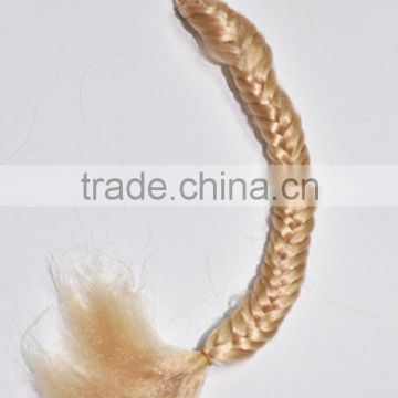 Cheap synthetic Long blond fake braid for woman N386