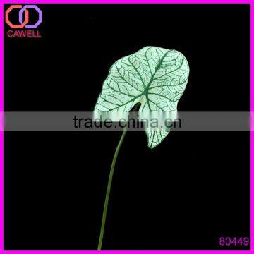 wholesale real touch 29" artificial caladium leaf for indoor decoration