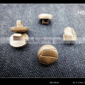 Brown Leather Shank Buttons photo-1