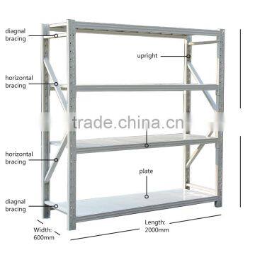 High Quality Large Cold Rolled Steel Racking Storage System photo-3