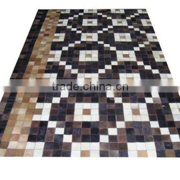 Hair-On Cowhide Leather Carpet PL-308