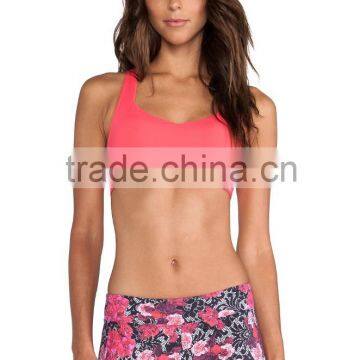 Active Fitness Wear Seamless Sports Bra Strap Yoga Bra photo-4