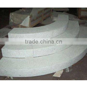 G603 Arc-Shaped Granite Steps & Stairs