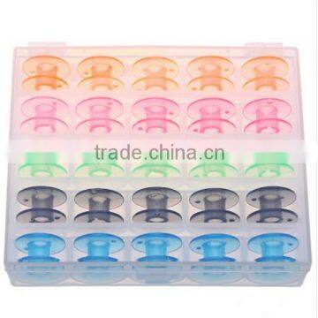Plastic Coil Reel Sewing Machine Parts Bobbin Case