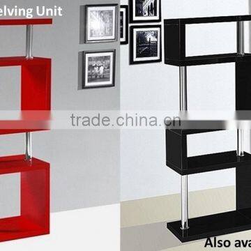 2016NEWDESIGNMDfBOOKSHELFstorage HIGHGLOSSYPAINTSTAND Metalshelf Bracket Woodshelf Rack photo-3