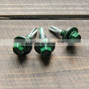 Hex Head Self Drilling Screw With Color Head for roof