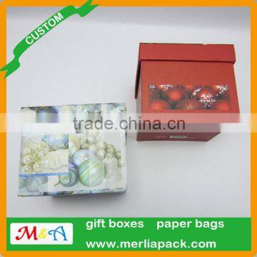 2016 Square Storage Cardboard Box Christmas Candles Home Decoration Boxes photo-2