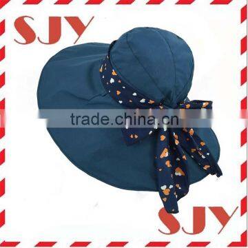 Floral Beach Floppy Hat New Design Summer Foldable Women Hat