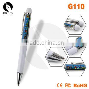 KKPEN Hot Selling Custom Floating Pens/customised Promotional Pens/white Pens With Logo photo-2