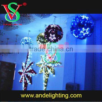 Factory price high quality garland LED motif light Eight Star light