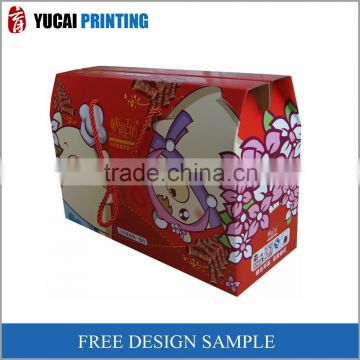 Big red gift box, large capacity firecrackers gift box