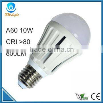China E27 A60 LED Lamp 10W with CE ROHS