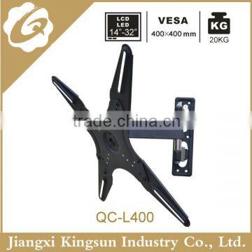 Girar Ajustable Giratorio de un Solo Brazo en Movimiento Arriba y Abajo de 15 Grados Tv Soporte de Pared Para LCD TV 26-55 Pulga photo-6