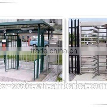 Security entrance access control full height turnstile gate price