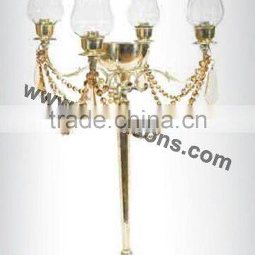 Hurricane Candelabra Wedding Metal