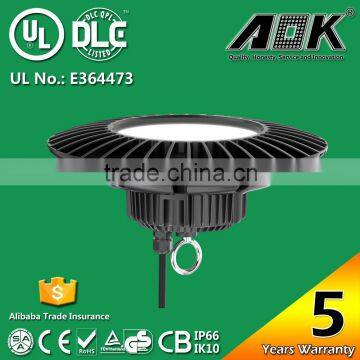 Industrial 120W UFO LED High Bay Light IP66 Dimmable for Warehouse Factory Supermarket photo-5