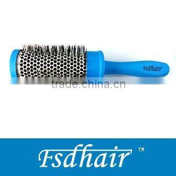 Plastic Aluminum Barrel Hair Brush