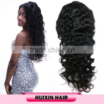 Top Brazilian human hair full lace wig, top grade brazilian lace wig human hair