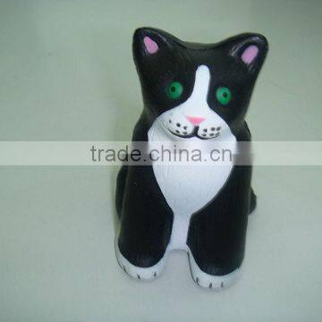 soft toy PU animal stress cat