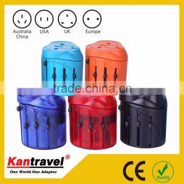 Kantravel A012 Universal Plug With Socket Type and Residential / General-Purpose Application New Products Travel USB Charger photo-2