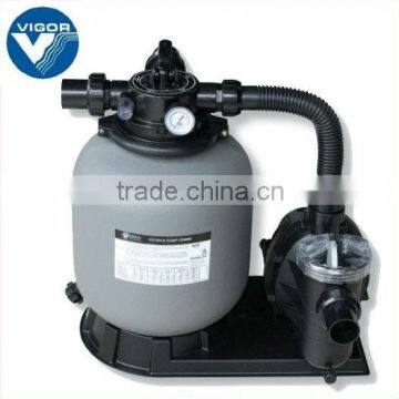 sand filter with pump / pool filtration combo