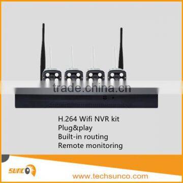 720P 4ch wireless nvr kit