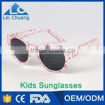 free sample fashion plastic kids sunglasses 1115