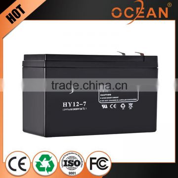 12V 7ah diaphanous various styles fashionable cheap 12v VRLA battery