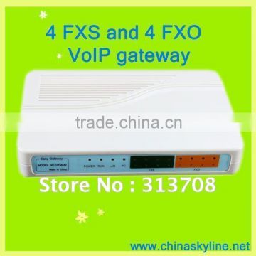 4 FXS 4 FXO /voip ata device/HTM-442