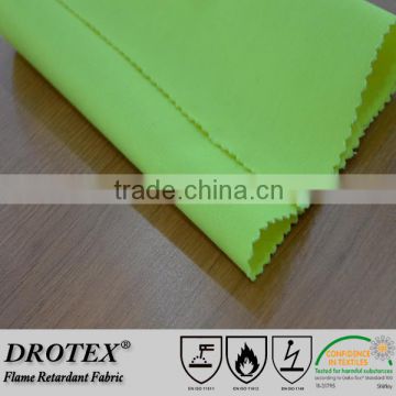 high vis Pyrovatex CP treated fire retardant fabric for FR bib pants