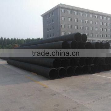 DN500,SN8 steel belt reinforced pe pipe for drainage