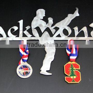Zinc Alloy Sport Medal Taekwondo Medal Kinking Box Medal